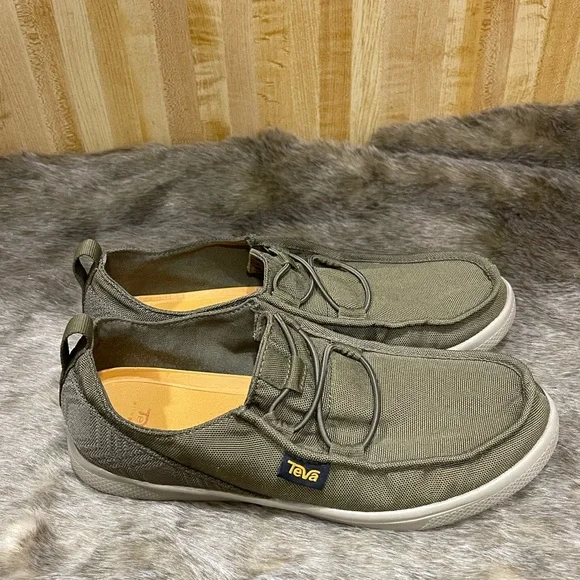 Voya Lace in Dark Olive Teva Mens Men main image 3